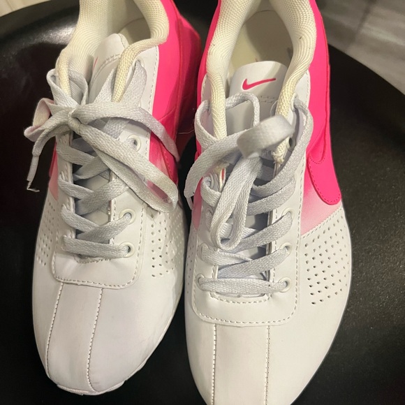 Nike Shox Deliver pink and white size 8.5 317547 015 - Picture 6 of 11